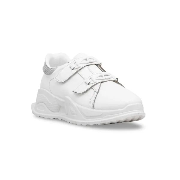 White Casual Sneaker - Image 3