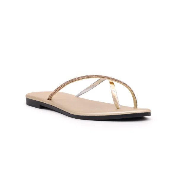 Golden Casual Chappal