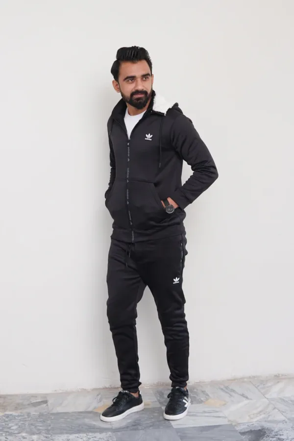 Winter Hoody Track Suit Addidas