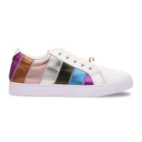 White Casual Sneaker - Image 3