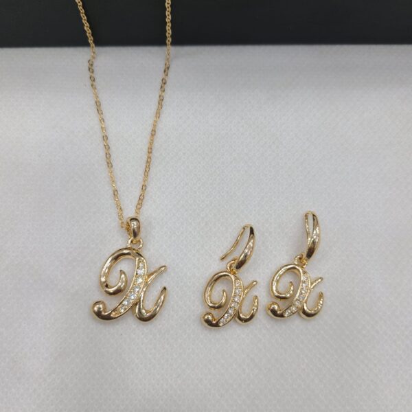 Gold Locit Necklace & Earring Exclusive at Rs.Each Set - Image 19