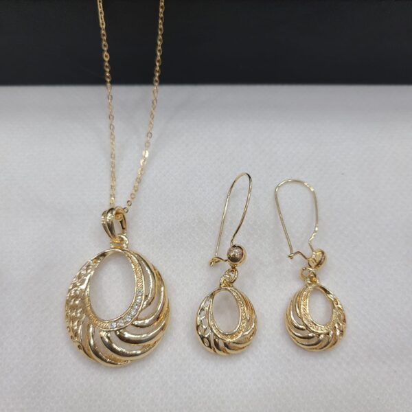 Gold Locit Necklace & Earring Exclusive at Rs.Each Set - Image 18