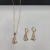 Gold Locit Necklace & Earring Exclusive at Rs.Each Set - Image 6