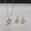 Gold Locit Necklace & Earring Exclusive at Rs.Each Set - Image 3
