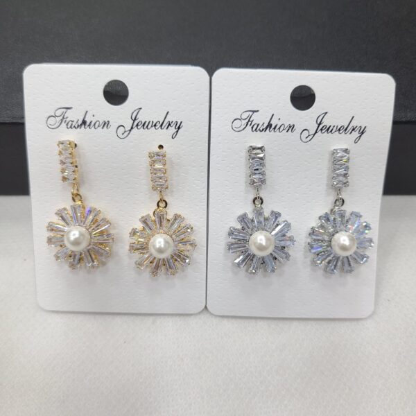 Zircon Earrings Each Pair - Image 11