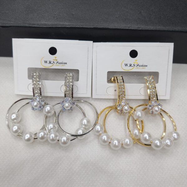 Zircon Earrings Each Pair - Image 7