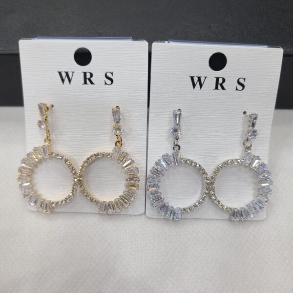 Zircon Earrings Each Pair - Image 3