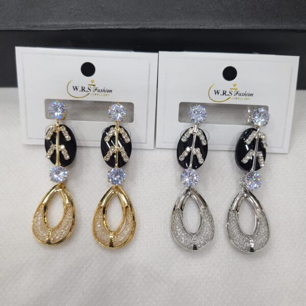 Zircon Earrings Each Pair - Image 2