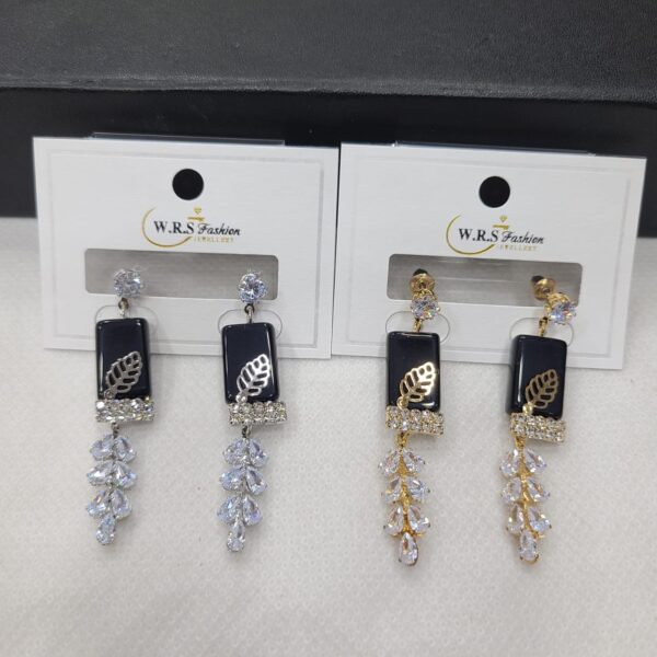Zircon Earrings Each Pair