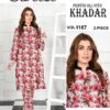 Ladies Unstitched Fabric by"BAREEZA" for Winter Collection 2PC - Image 4