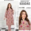 Ladies Unstitched 2pc Fabric by"Khaadi" for Winter Collection - Image 3