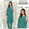 Ladies Unstitched 2pc Fabric by"Khaadi" for Winter Collection