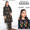Ladies Unstitched Fabric by"BAREEZA" for Winter Collection 2PC
