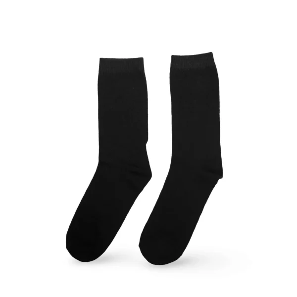 Kids Black Long Socks