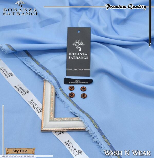 Bonanza Satrangi Unstitched man's suit Premium Quality - Image 4