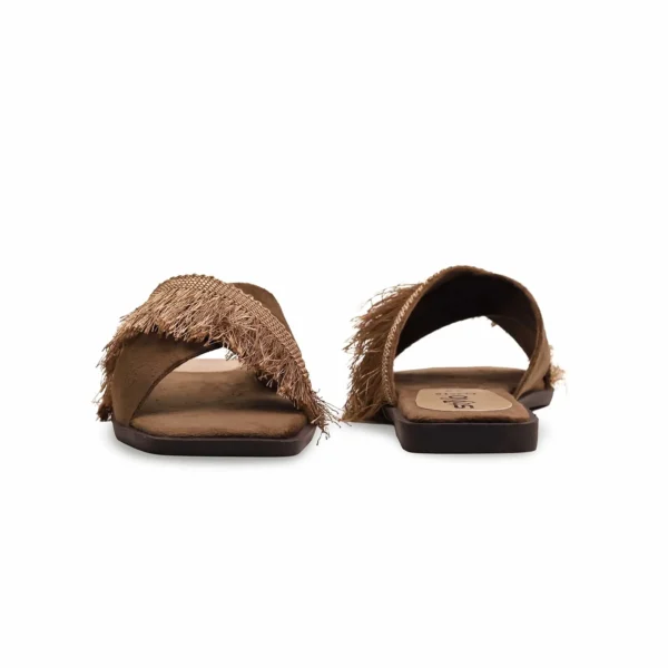 Brown Casual Slipper CL2016 - Image 3