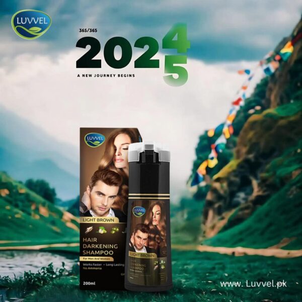 Luvvel Hair Darkening Shampoo - Image 2