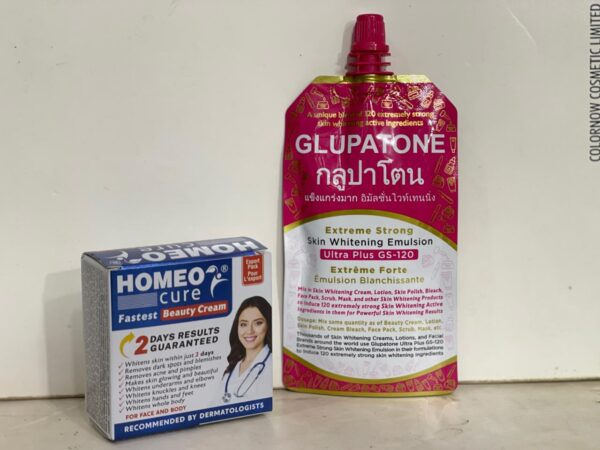 GLUPATONE Extreme Strong Whitening Emulsion Ultra Plus GS-120 For Face & Body 50ml - Image 6