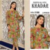 Ladies Unstitched Fabric NISHA by nishat" for Winter Collection