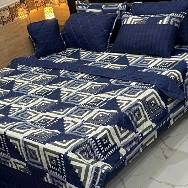 7 piece comforter set with bag