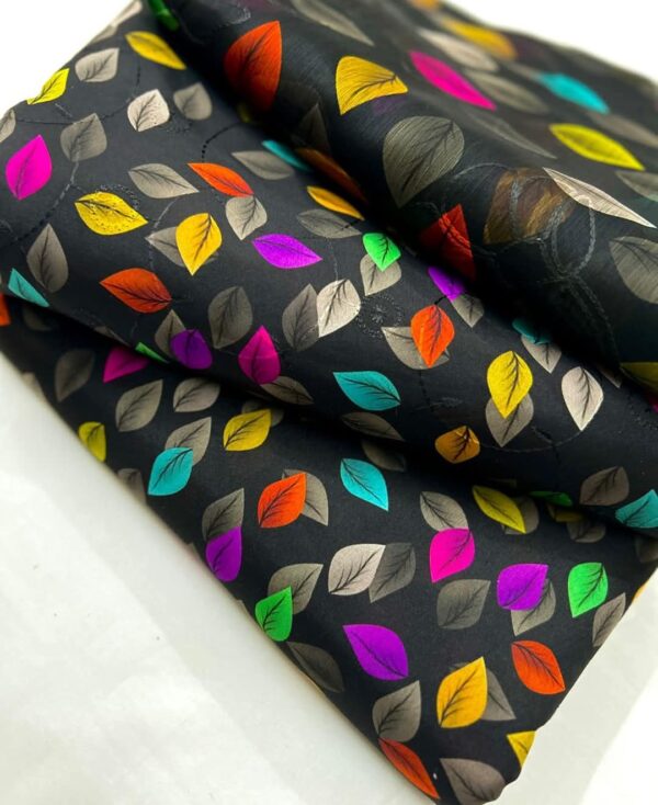 3 PCS Ladies best quality Unstitches suits multi colors in low rates - Image 3