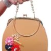 Womans Embroidered Top Handle Handbags - Image 4