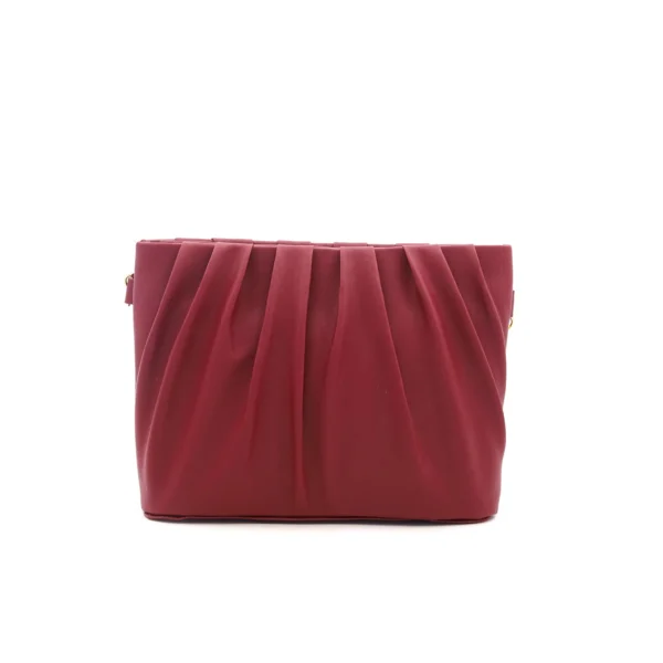 Maroon Formal Shoulder Bag P55220 - Image 3