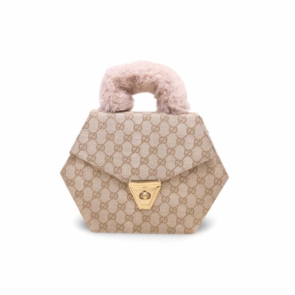 White Casual Shoulder Bag