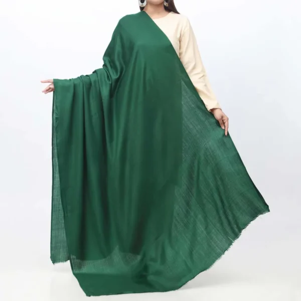 Green Plain Shawl PW3735