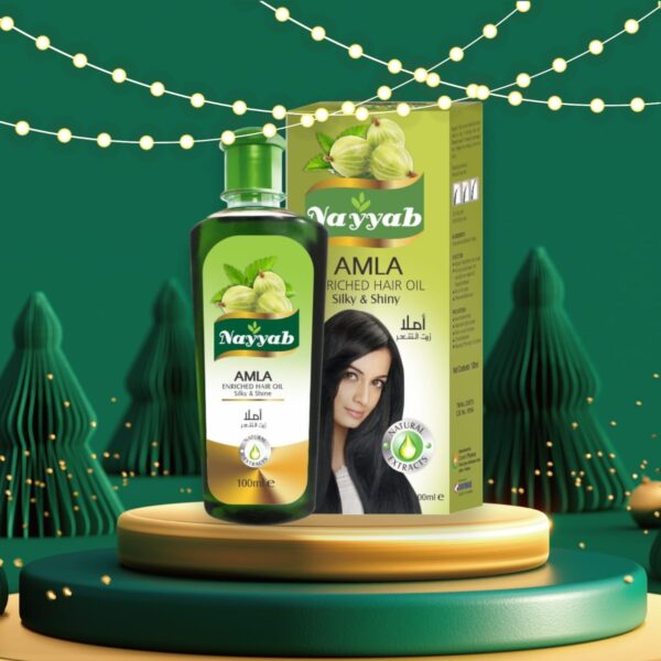 Nayyab Amla Enriched Hair Oil - Silky & Shiny