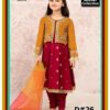 3 PCs girls lawn Embroidered unstitched suits