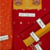3 PCs girls lawn Embroidered unstitched suits - Image 2