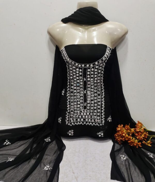 Hand Embroidery unstichable dress - Image 10