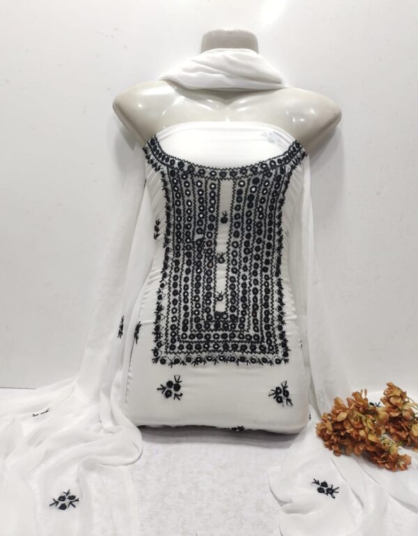 Hand Embroidery unstichable dress