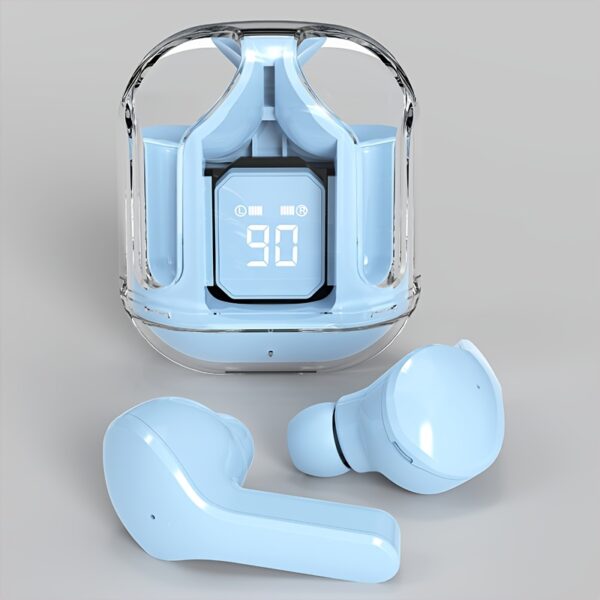 1 Pair of Wireless Earbuds with LED Digital Display - Image 5