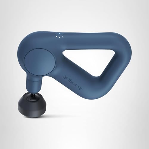 TheraGun Therabody Relief Handheld Percussion Massage Gun - Easy-to-Use, Comfortable & Light Personal Massager for Every Day Pain Relief Massage Therapy in Neck, Back, Leg, Shoulder and Body (Navy) - Image 2
