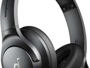 Soundcore by Anker Q20i Hybrid Active Noise Cancelling Headphones, Wireless Over-Ear Bluetooth, 40H Long ANC Playtime, Hi-Res Audio, Big Bass, Customize via an App, Transparency Mode (Black)