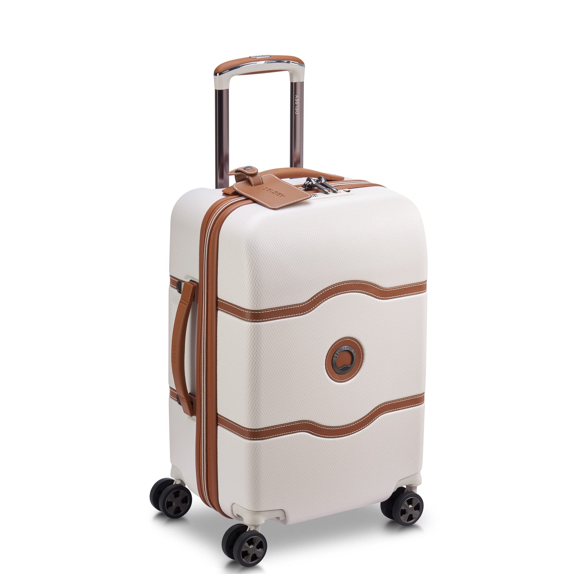 DELSEY PARIS Chatelet Air 2.0 Hardside Luggage with Spinner Wheels, Angora, Carry on 19 Inch - Image 9