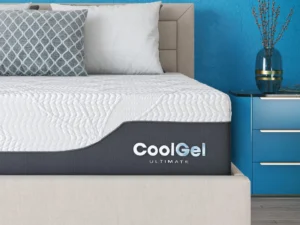 Cool Gel Chill 14 Inch Medium Firm Memory Foam Mattress King Size, with 2 Bonus Cool Gel Memory Foam Bed Pillows, 14" with Pressure Relief, CertiPUR-US Certified, Cooling King Mattress in a Box