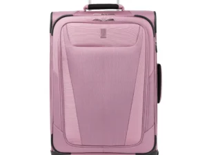 Travelpro Maxlite 5 Softside Expandable Luggage with 4 Spinner Wheels, Lightweight Suitcase, Men and Women, Orchid Pink Purple, Checked-Medium 25-Inch